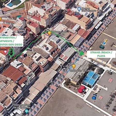 Precioso Estudio Junto Al Mar, Apartamentos Don Diego En La Carihuela ตอร์เรโมลิโนส ภายนอก รูปภาพ